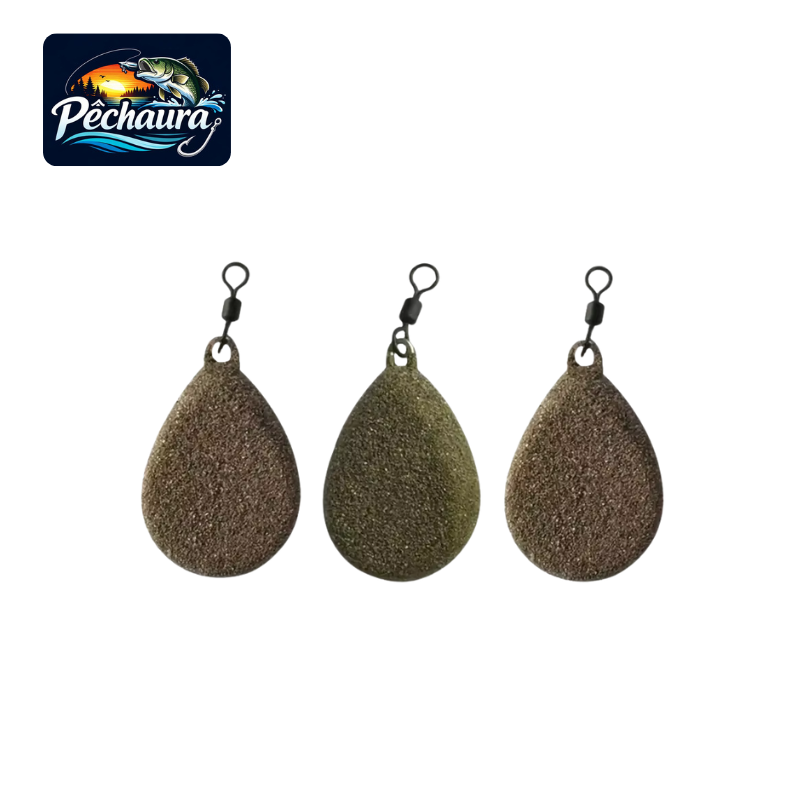 Plombs camouflage par 3 de 43g à 113g