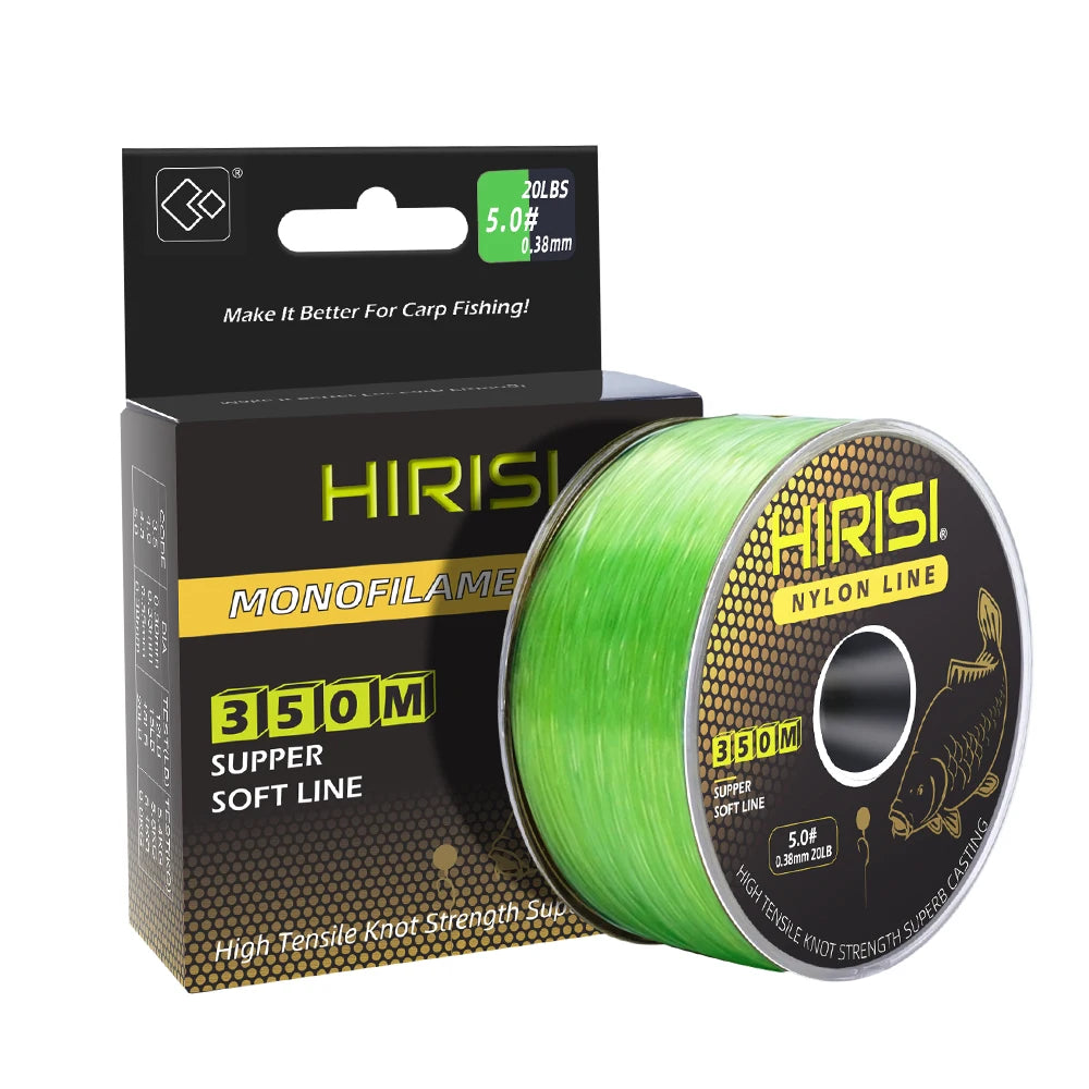 Monofilament en nylon, 350m / 0.30 - 0.38 mm / 5.4 kg - 9 kg