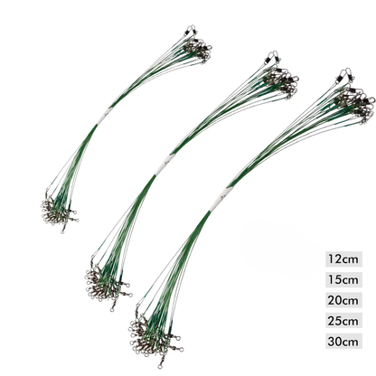 Tresses avec émerillon 12 / 15 / 20 / 25 / 30 cm