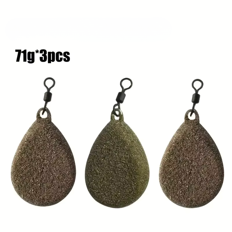 Plombs camouflage par 3 de 43g à 113g