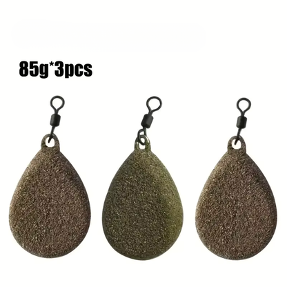 Plombs camouflage par 3 de 43g à 113g