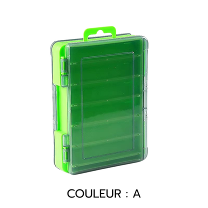 Boîte de rangement leurres et accessoires - 12 compartiments