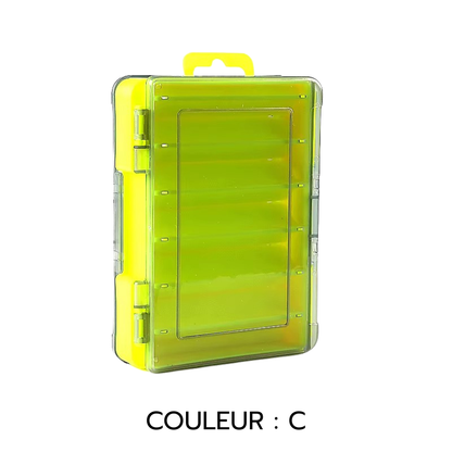 Boîte de rangement leurres et accessoires - 12 compartiments