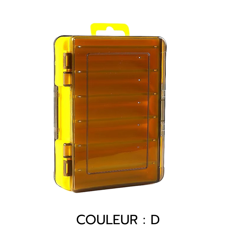 Boîte de rangement leurres et accessoires - 12 compartiments