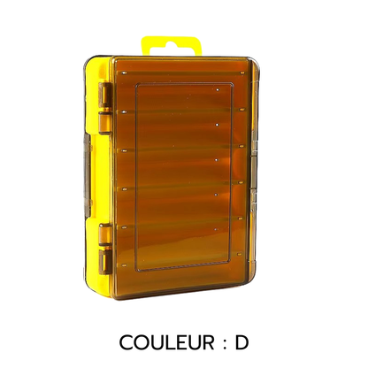 Boîte de rangement leurres et accessoires - 12 compartiments