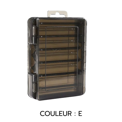 Boîte de rangement leurres et accessoires - 12 compartiments