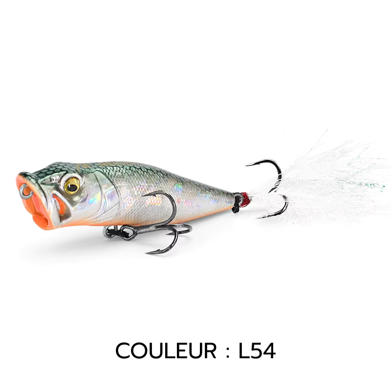 Popper Leurre dur de surface 64 mm / 8.48 g