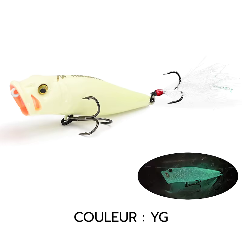 Popper Leurre dur de surface 64 mm / 8.48 g