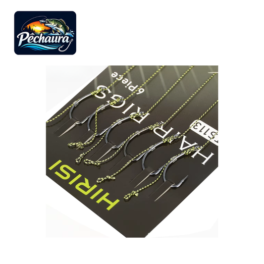 Montage carpe avec cheveux TS113 / paquet de 6