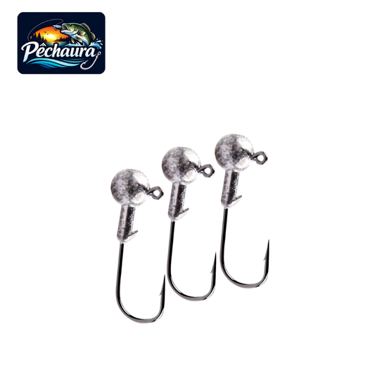 Tête plombée de 1g à 22g