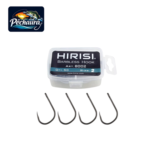Hameçon sans ardillon avec œillet x50 8002