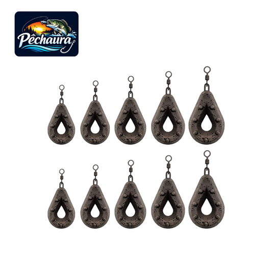 Plombs carpe de 56g à 113g