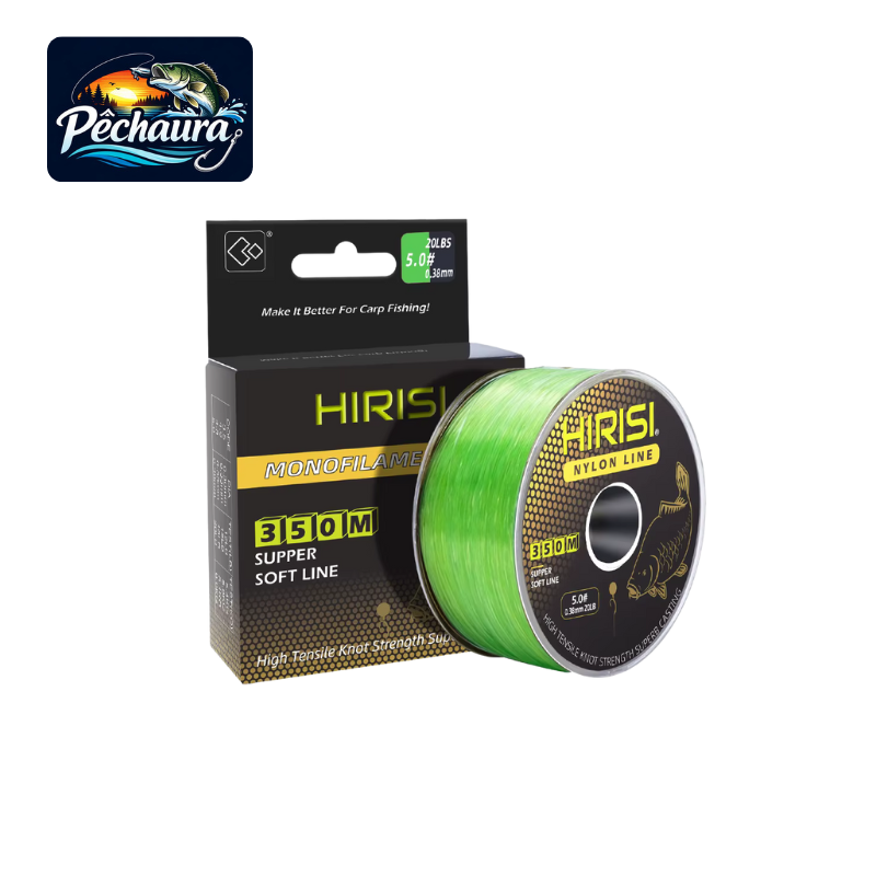 Monofilament en nylon, 350m / 0.30 - 0.38 mm / 5.4 kg - 9 kg