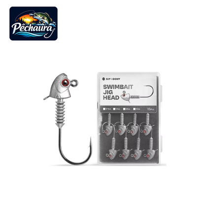 Tête plombée 5g/7g/10g/14g - par 15