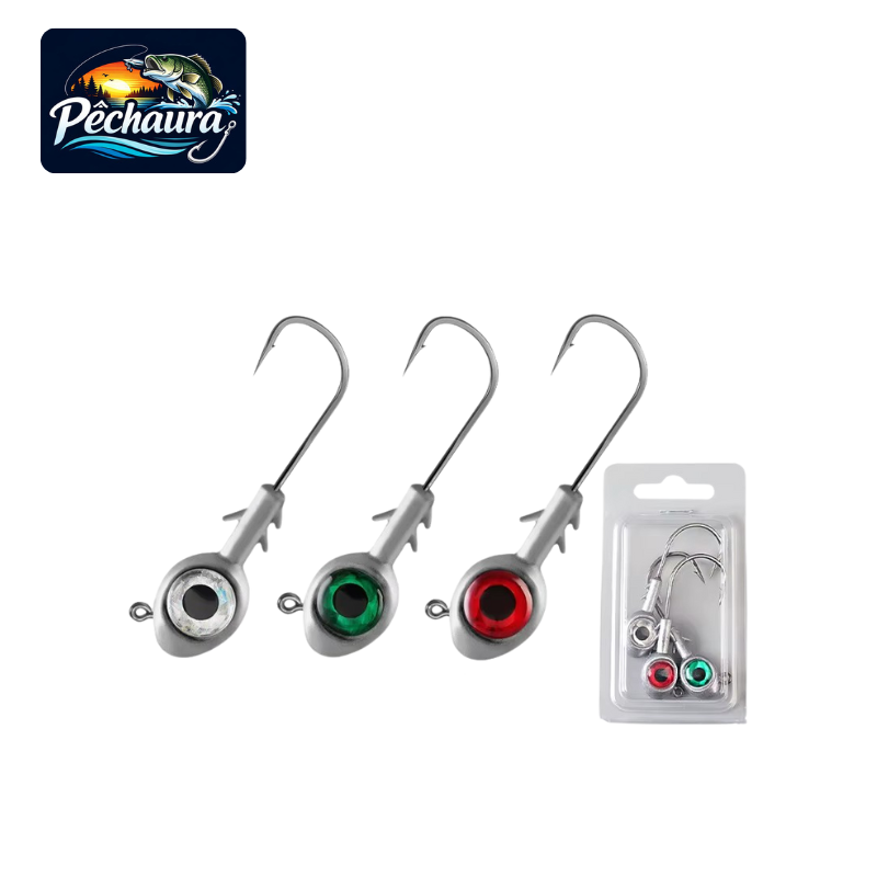 Tête plombée à gros yeux 5g / 7g / 10g / 14g