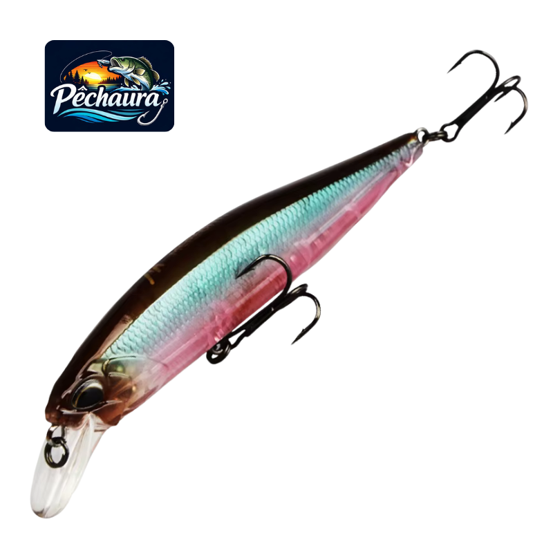 Jerkminow - Leurre dur flottant 0.8-1 m /  10 cm / 14g.