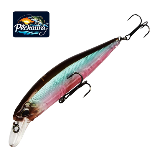 Jerkminow - Leurre dur flottant 0.8-1 m /  10 cm / 14g.