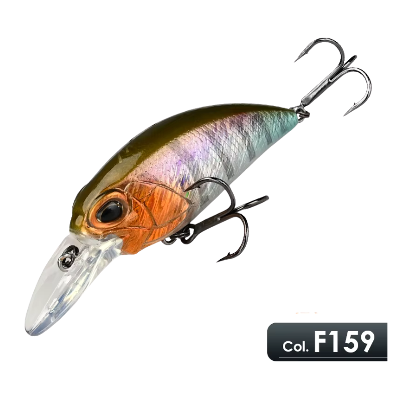 Crankbait leurre dur flottant 2.0-2.5m / 65 mm / 14g
