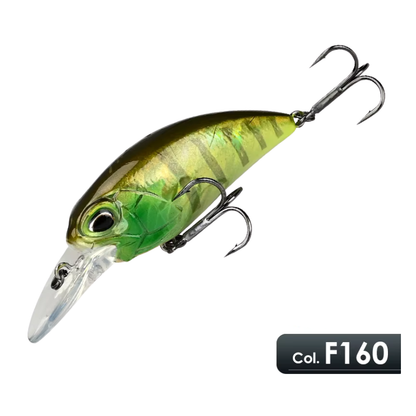 Crankbait leurre dur flottant 2.0-2.5m / 65 mm / 14g