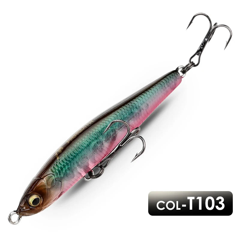 Pencil Wobblers V2 leurre dur coulant 70 mm / 7g.