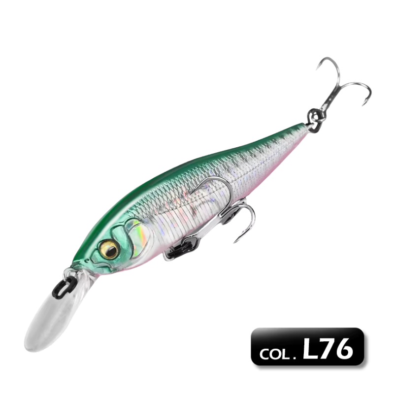 X-NANAHAN - leurre dur coulage lent 2.4m / 75 mm / 7g.