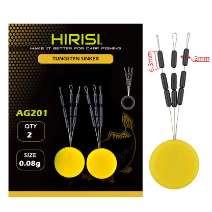 2 jeux de plombs en tungstène