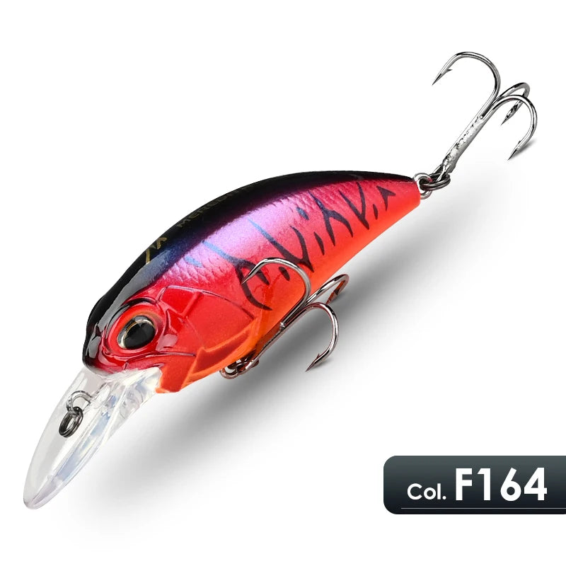 Crankbait V2 leurre dur flottant 2.0-2.5 / 65 mm / 14 g.