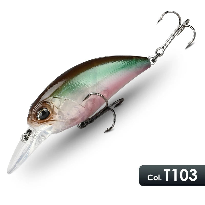 Crankbait leurre dur flottant 2.0-2.5m / 65 mm / 14g