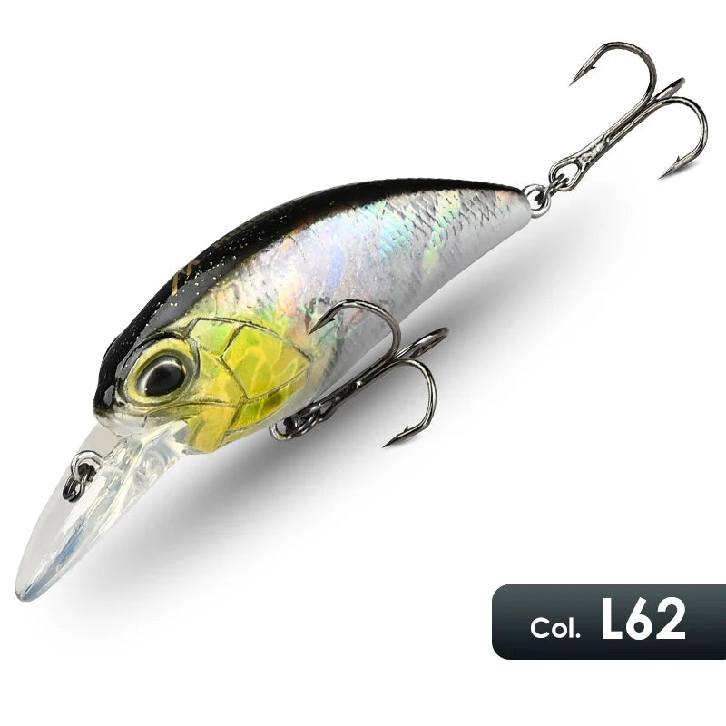Crankbait leurre dur flottant 2.0-2.5m / 65 mm / 14g