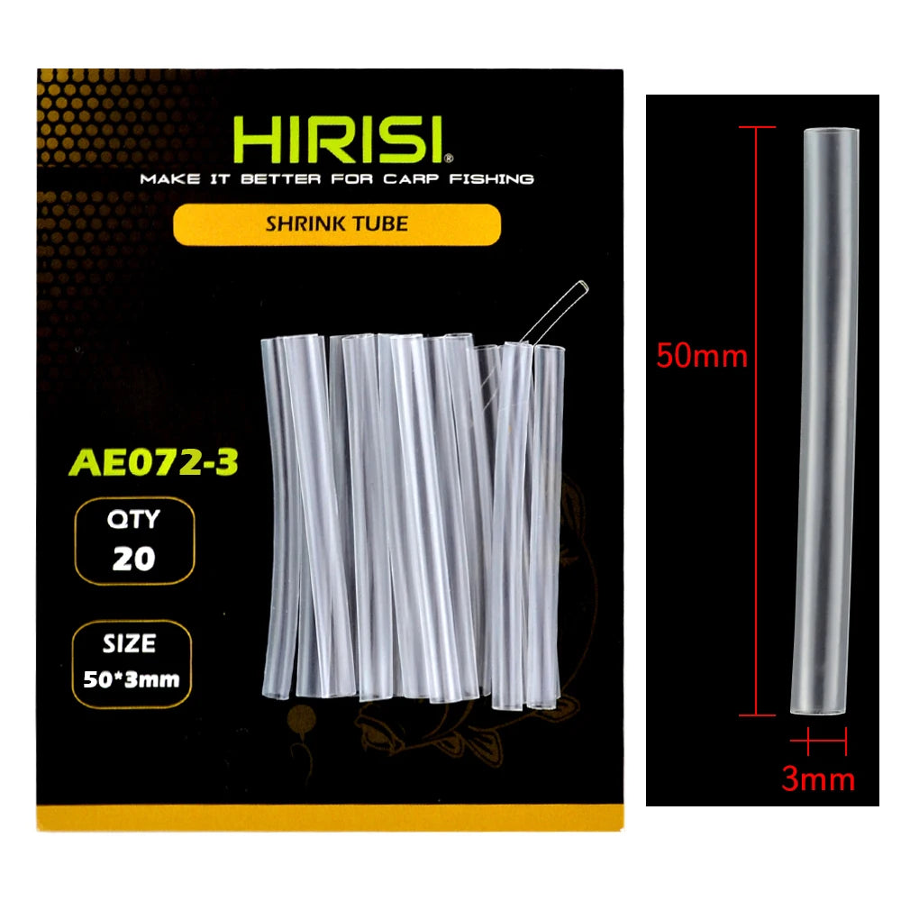 Gaines thermo-rétractable transparente x20