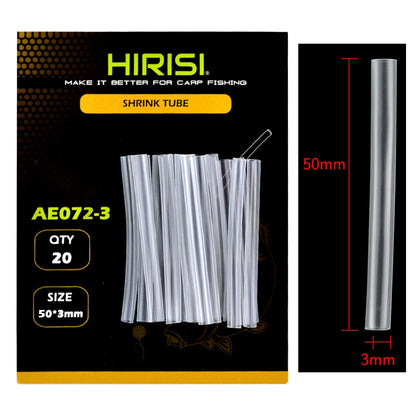 Gaines thermo-rétractable transparente x20