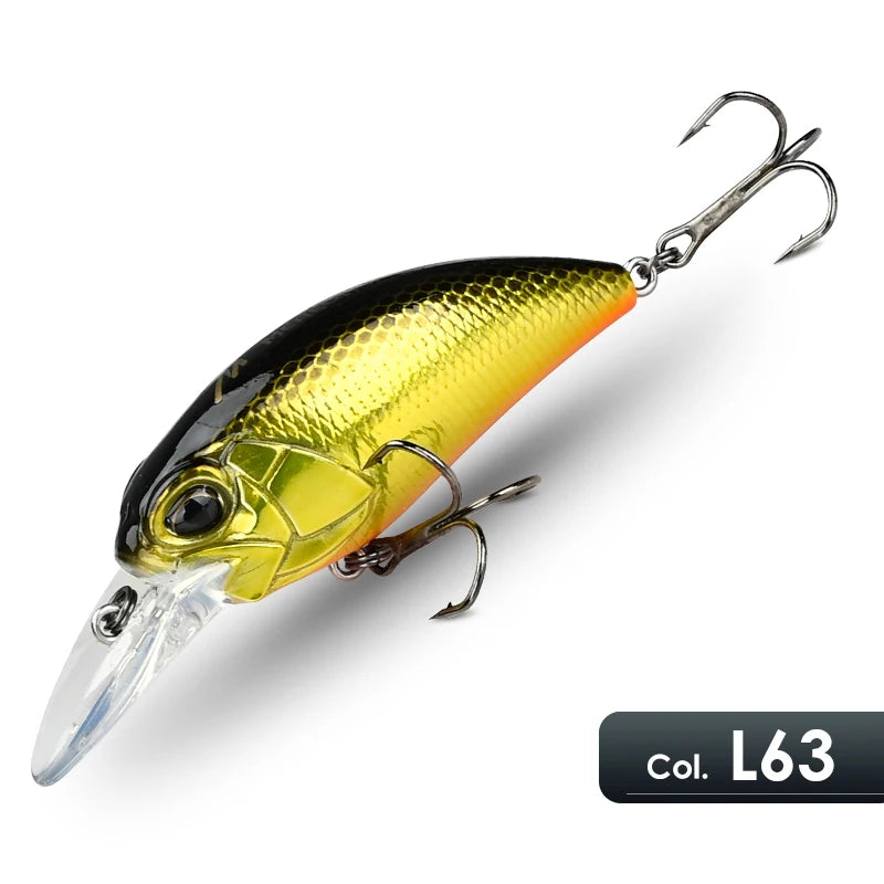 Crankbait V2 leurre dur flottant 2.0-2.5 / 65 mm / 14 g.