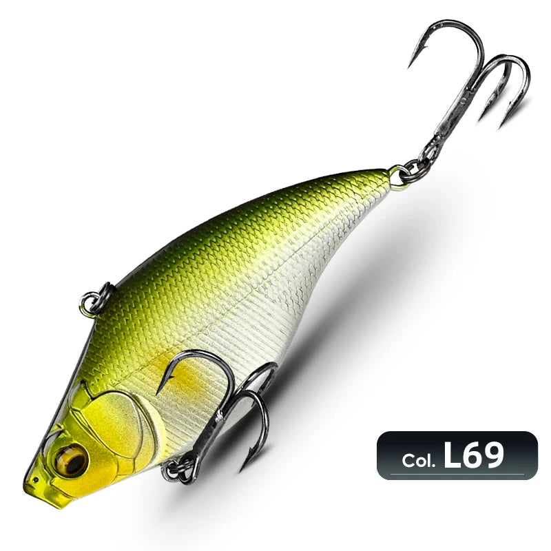 Vibration X leurre dur coulant 75 mm / 19g.