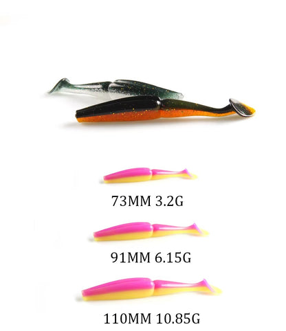 Shad One Up 3 - 73 / 91 / 110 / 130 mm