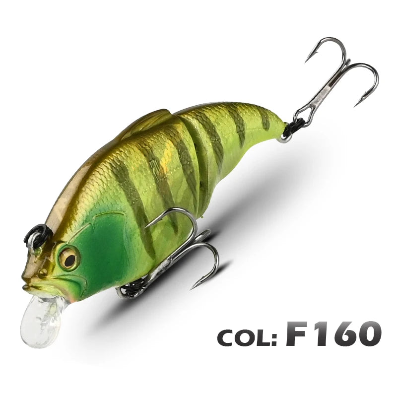 Vibration-X Vatalion leurre dur articulé flottement lent 71 mm / 10g.