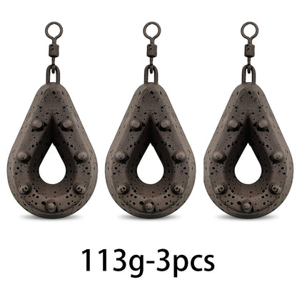 Plombs carpe de 56g à 113g