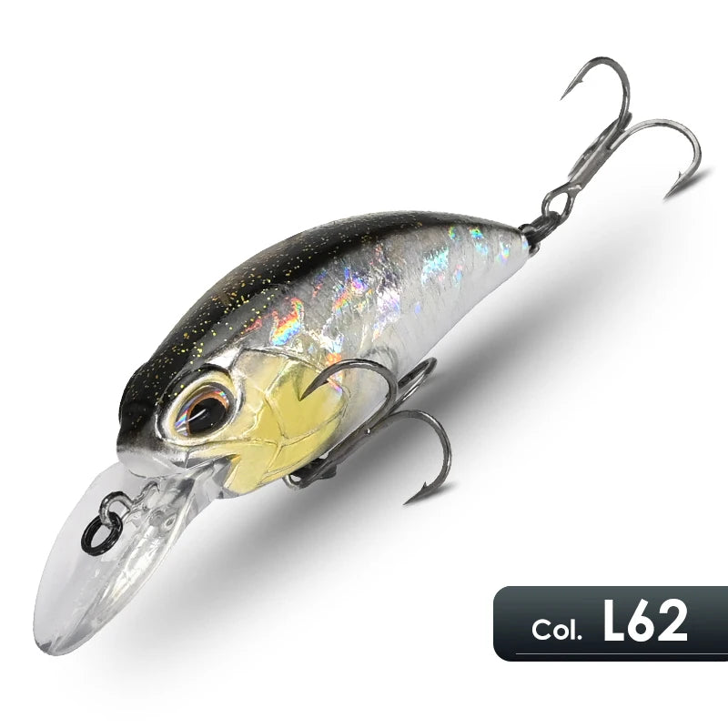 Crankbait V2 leurre dur flottant 2.0-2.5 / 65 mm / 14 g.