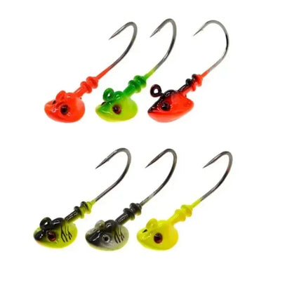 Tête plombée 7g/10g/14g - par 6