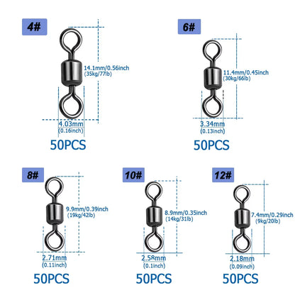 Ensembles émerillons - 2-12 ; 100 / 125 / 250 pcs