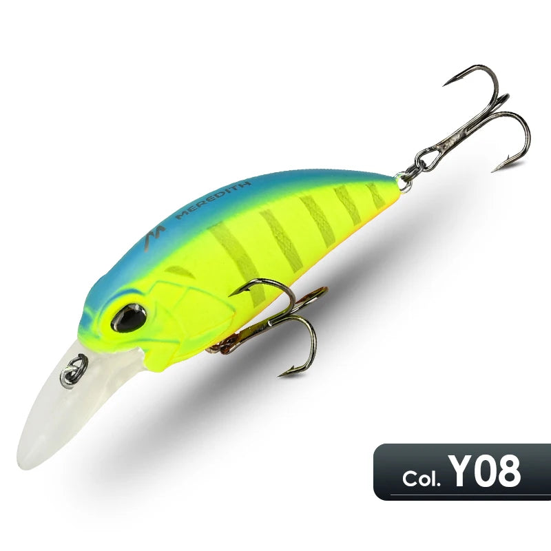 Crankbait V2 leurre dur flottant 2.0-2.5 / 65 mm / 14 g.