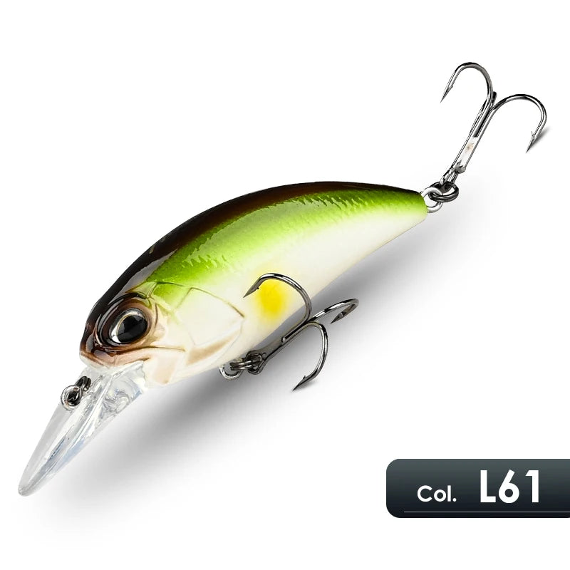 Crankbait V2 leurre dur flottant 2.0-2.5 / 65 mm / 14 g.