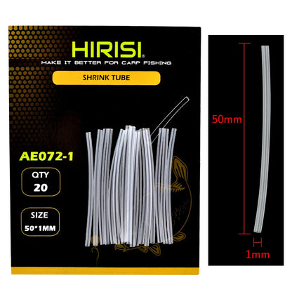 Gaines thermo-rétractable transparente x20