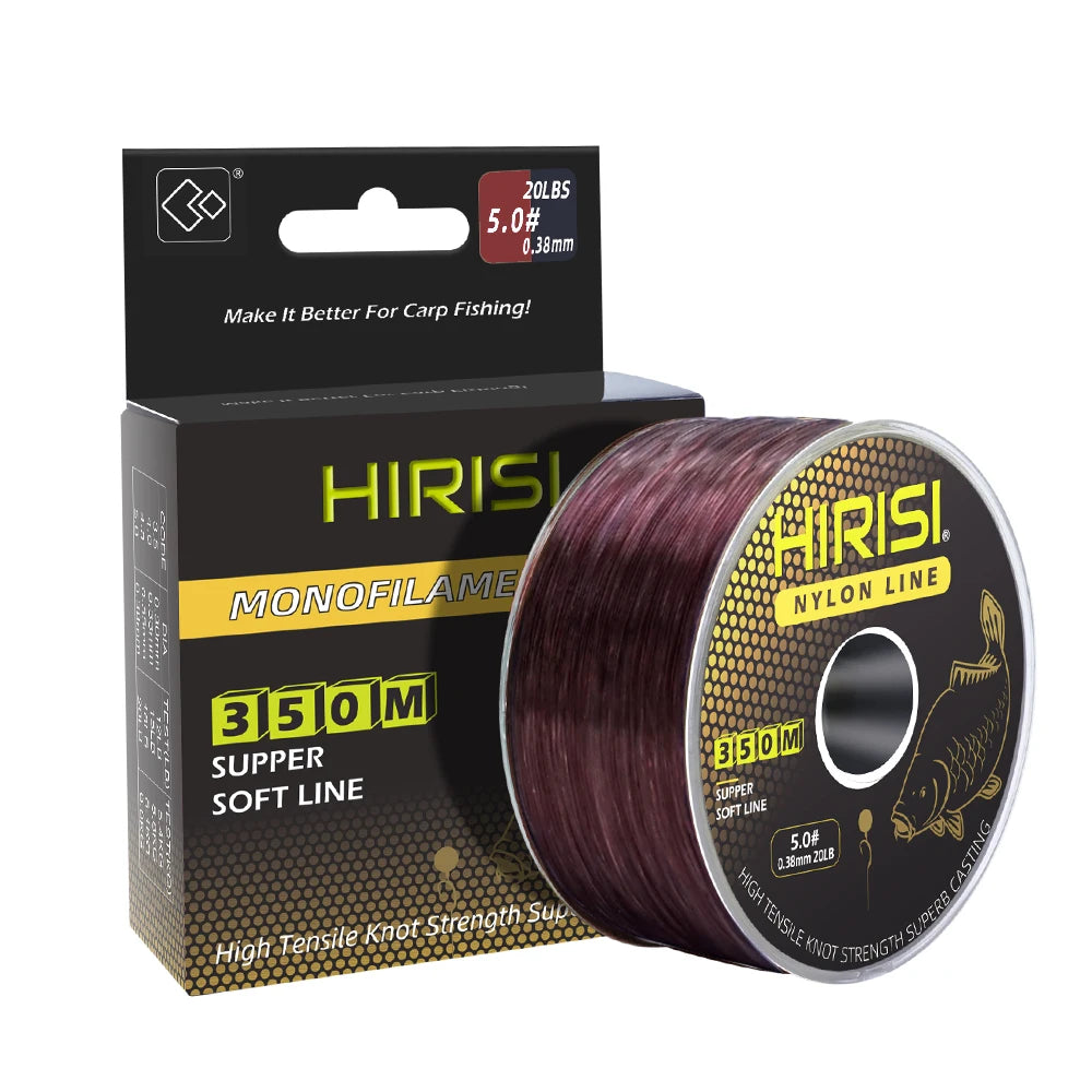 Monofilament en nylon, 350m / 0.30 - 0.38 mm / 5.4 kg - 9 kg