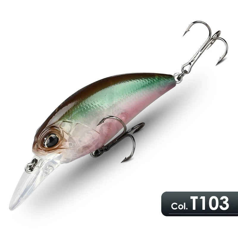 Crankbait V2 leurre dur flottant 2.0-2.5 / 65 mm / 14 g.
