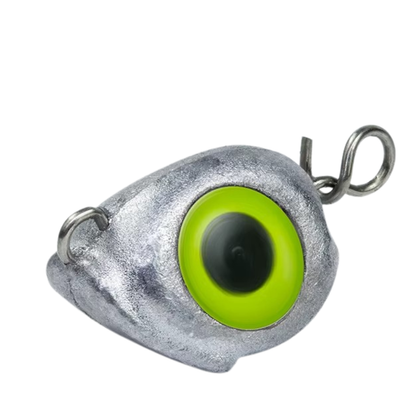 Tête plombée Oeil Rouge/Vert 3.5g / 5g / 7g / 100g