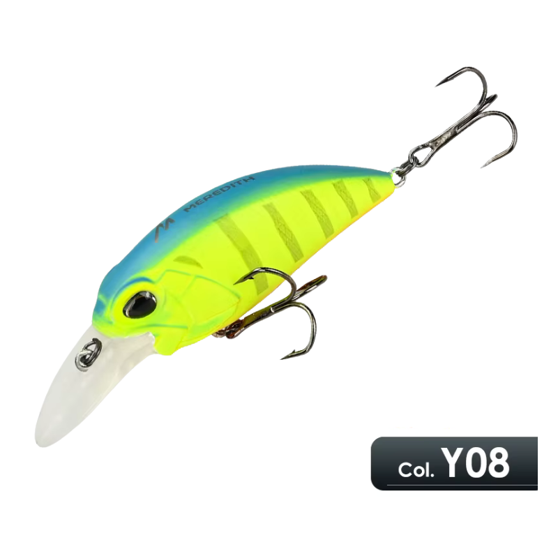 Crankbait leurre dur flottant 2.0-2.5m / 65 mm / 14g